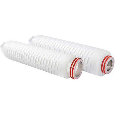 Accessoires de cartouche de filtre plissé à membrane en fibres de PP de 10 pouces pour distributeur d'eau