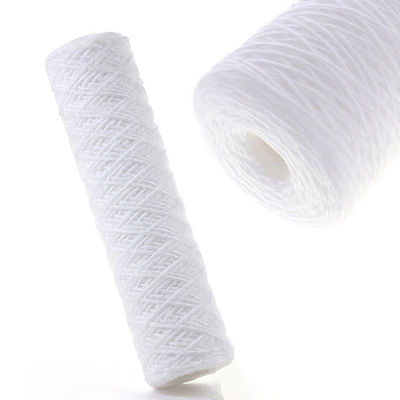 Cartouche de filtrage de sédiments de plaie en fibres de verre pour filtration microélectronique 20 pouces