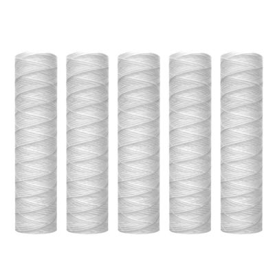 Cartouche de filtrage à cordes de 10 pouces pour la filtration des particules ménagères ou industrielles