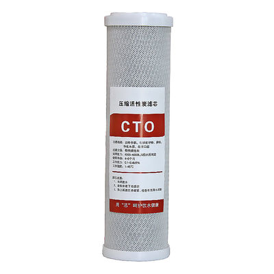 6 étapePP UDF CTO RO T33 Filtre pour sceller le bloc de charbon actif à coque de noix de coco
