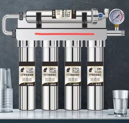 Purificateur d'eau en acier inoxydable à 5 étages pour les exploitations agricoles