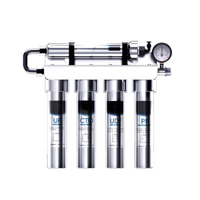 Purificateur d'eau en acier inoxydable 304 à 5 étapes PP CTO RFC UF T33