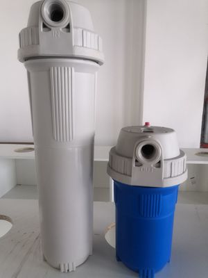 20 pouces * 4,5 pouces de boîtier de filtre avec capacité anti-explosion et 5 étapes de filtration