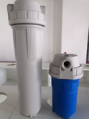 20 pouces * 4,5 pouces de boîtier de filtre avec capacité anti-explosion et 5 étapes de filtration