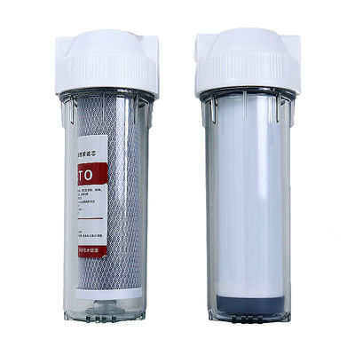 10 pouces de boîtier de filtre transparent pour les pièces de filtre à eau Améliorer votre système d'eau