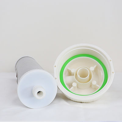 Connexion de Qiuck 10 pouces boîtier de filtre transparent pour la filtration de l' eau commerciale
