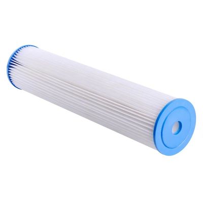Cartouche de filtre de piscine de 20 pouces * 2,5 pouces avec membrane PES et tissu polyester