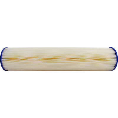 Cartouche de filtre de piscine de 20 pouces * 2,5 pouces avec membrane PES et tissu polyester