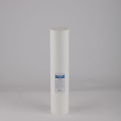 Cartouche de filtrage soufflé à foudre en PP de 10 pouces pour les impuretés de filtrage industrielles de 5 microns