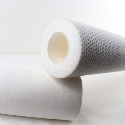 Élément filtrant de sédiments en PP de 10 pouces * 2,5 pouces pour équipement de purification d'eau domestique