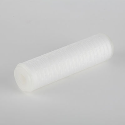 10 pouces 0,2 micron PP Cartouche plissée Microfiltre pour la filtration finale dans l' eau embouteillée de boissons