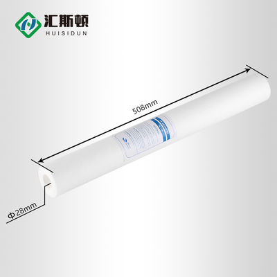 Ionisateur blanc ménager 1 micron 5 microns 20 pouces fondue soufflée PP élément de filtre de sédiments