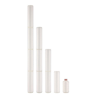0.1 Filtre à cartouche plissée à microns pour appareils stériles de 4 à 40 pouces