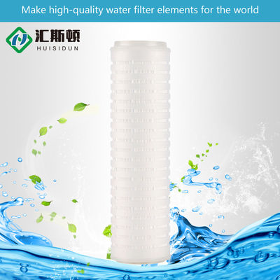 5 microns de polypropylène à membrane en PP, cartouche de filtre micro-plissé pour eau municipale