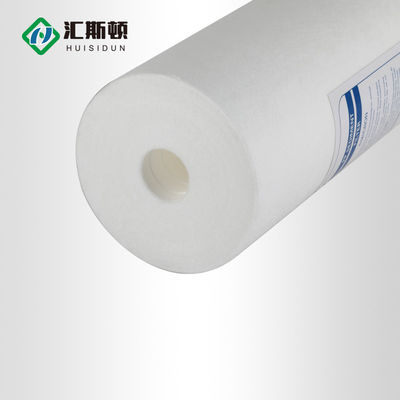 Facile à remplacer 20 pouces gros PP Filtre de coton élément avec support de membrane microporeuse