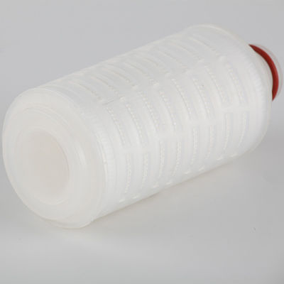 Élément de filtre à eau à membrane en polypropylène micropléyé de petit volume de 5 pouces pour les aliments