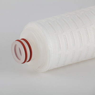 Élément de filtre à eau à membrane en polypropylène micropléyé de petit volume de 5 pouces pour les aliments