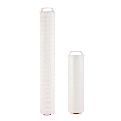 Polypropylène PES 0,5 micron Stérilisation cartouche de filtre plissé 10 pouces pour l' industrie