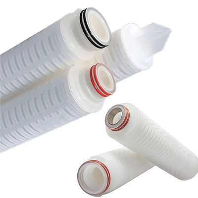 Cartouches de filtre pliantes en PP de 10 pouces pour filtration de liquide
