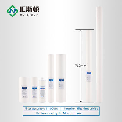 30 pouces PP coton de purification de l' eau filtre élément de remplacement de noyau pour l' eau douce