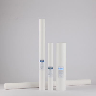 Élément filtrant soufflé par fusion de coton PP de 5 microns pour la filtration de l'eau de mer à haute capacité de saleté