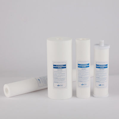 Cartouches de filtre en PP pour la filtration par osmose industrielle 5 microns 10 20 30 40 pouces