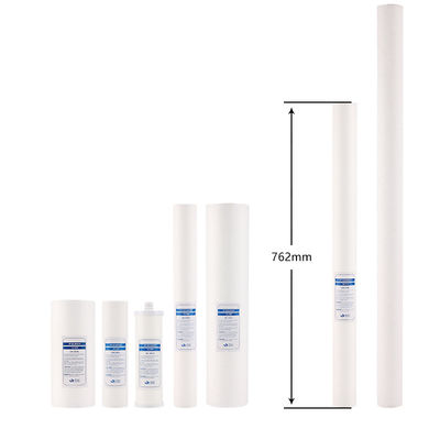 Cartouche de filtre soufflé à foudre de 30 pouces PP pour le système de filtration de liquide de 5 microns domestique