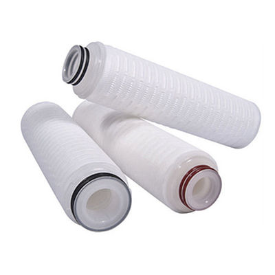Filtre à l'alcool 10 pouces PES Cartouches de filtre plissées pour la filtration des aliments et des boissons