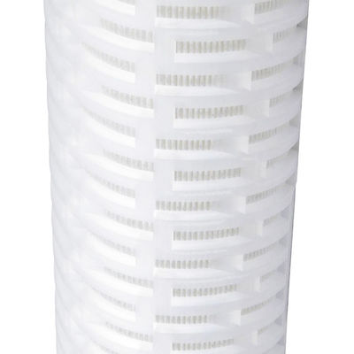 Accessoires de cartouche de filtre plissé à membrane en fibres de PP de 10 pouces pour distributeur d'eau