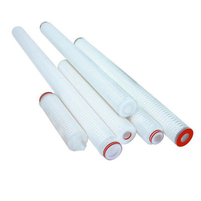 Accessoires de cartouche de filtre plissé à membrane en fibres de PP de 10 pouces pour distributeur d'eau