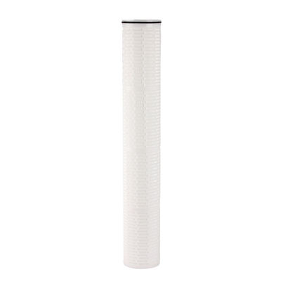 Filtre pliable microporeux en PTFE industriel PES de 40 pouces pour la filtration de l'eau à débit élevé