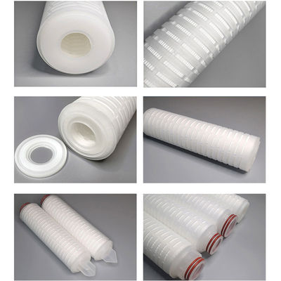 Filtre de purification d'eau pliable à débit élevé Wiston de 40 pouces 6-8 mois Vie de filtration