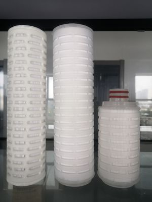 660LPM 222 Interface 5 pouces 10 pouces PP cartouches de filtre à eau plissé pour la filtration du vin