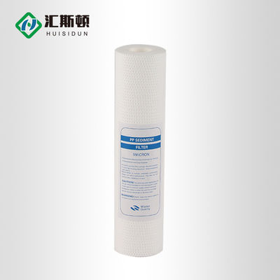 Cartouche de filtre de purificateur d'eau à base de coton de 10 pouces pour consommation directe