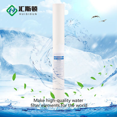 Élément de filtre en coton PP de 20 pouces pour purificateur d'eau ménager 5 microns 1 micron