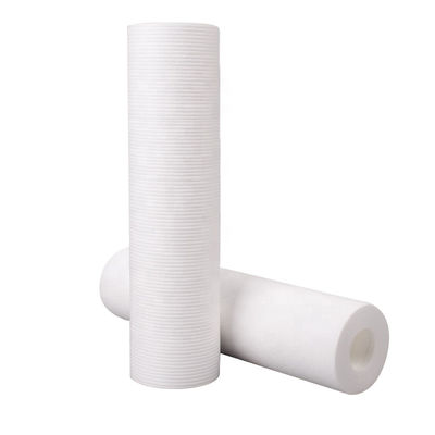 Filtre de sédiments en PP blanc de 10 pouces La solution ultime pour les purificateurs d'eau ménagers