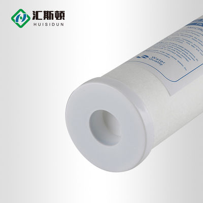 Cartouche de filtre à eau potable à domicile 10 pouces fibre PP pour 5 microns Filtre de remplacement