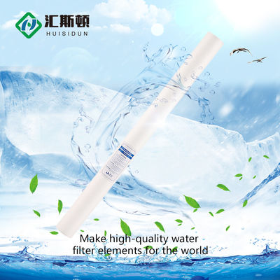 Filtrage de l'eau ménagère Cartouche de filtre PP de 30 pouces 5 microns pour le traitement de l'eau RO