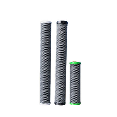 Élément de filtre de purificateur d'eau 10 pouces 20 pouces Adsorbe le chlore résiduel
