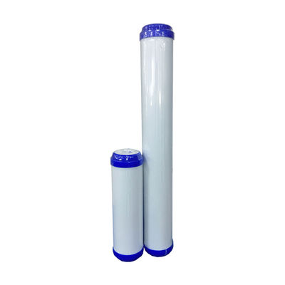 Cartouche de filtre à eau à charbon actif de coco 10 pouces 20 pouces pour le commerce