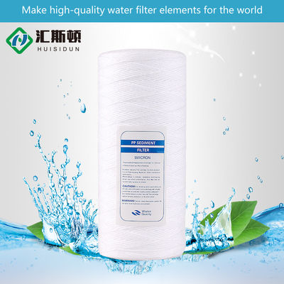 Meilleur choix des hôtels Jumbo 10*4.5 PP Cartouche de plaie Filtre à eau avec cartouche de carbone