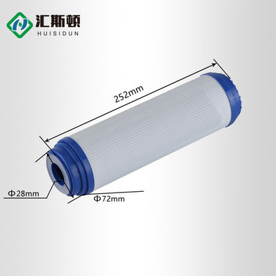 Cartouche de filtre à carbone de 10 pouces pour obtenir de l'eau propre et sans odeur
