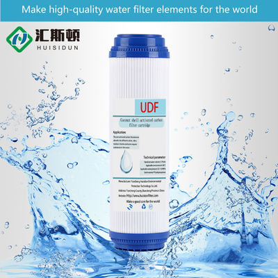 Filtre à cartouche de charbon actif UDF 10/20 pouces pour les fermes et l'eau potable commerciale