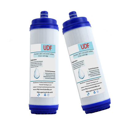 Cartouche de filtre à eau Udf de 10 pouces avec source d' électricité et charbon actif