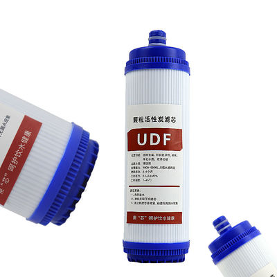 Cartouche de filtre à eau Udf de 10 pouces et 20 pouces pour eau au charbon actif granulaire