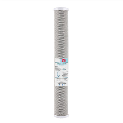 20 pouces comprimé granulaire charbon actif purificateur d'eau élément de filtre accessoires