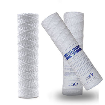 Top- 10/20 pouces PP fil de fibre de verre filtres à chaîne de plaie Équipement pour éliminer les bactéries