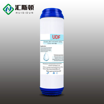 0V 10 pouces Udf Filtre au charbon actif granulaire pour purificateur d'eau de cuisine domestique
