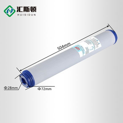 Cartouche de filtre activée granulaire de 20 pouces UDF pour la production d'eau douce