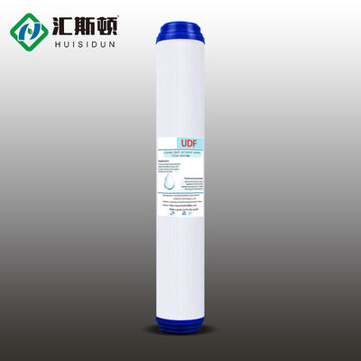 Cartouche de filtre activée granulaire de 20 pouces UDF pour la production d'eau douce
